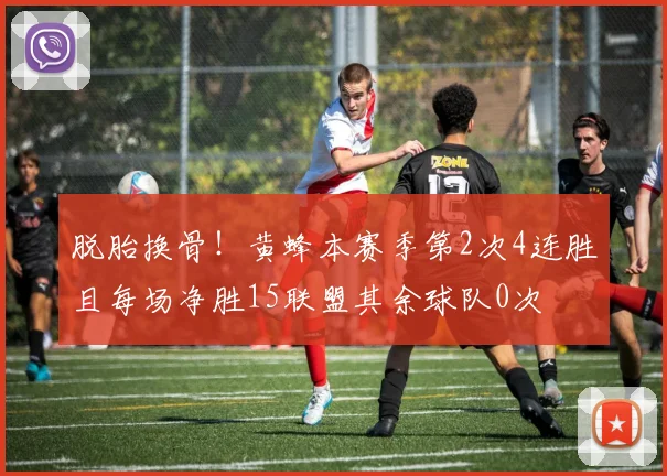 脱胎换骨！黄蜂本赛季第2次4连胜且每场净胜15联盟其余球队0次